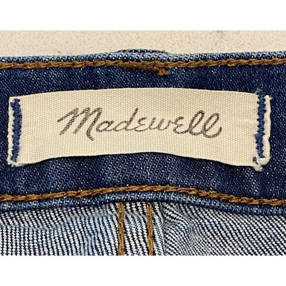 Madewell High Rise Slim BoyJean Blue‎ Denim Jeans Size 28 - Picture 6 of 8
